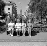 Familjen Blümes släktmöte i Skara 2/6 1966.