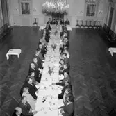 Från högtidsmåltiden på Skara Stadshotell.