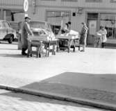 Skara. 
Hötorget 1966.