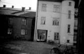 Skara. Marumsgatan 4, Hallbergs bakgård 1930-talet.