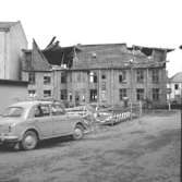 Skara. Marumsgatan. Zettervallska huset rivs 1962.