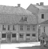 Skara. Marumsgatan. Zettervallska huset, bild tagen vid uppmätning före rivning 1962.