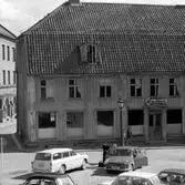 Skara. Marumsgatan. Zettervallska huset, bild tagen vid uppmätning före rivning 1962.