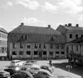 Skara. Marumsgatan. Zettervallska huset, bild tagen vid uppmätning före rivning 1962.