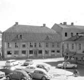 Skara. Marumsgatan. Zettervallska huset, bild tagen vid uppmätning före rivning 1962.