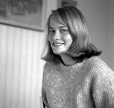 Familjen Olle Sahlström på kusten, Ulebergshamn 1965.