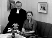 Pastor Nils Stenermark med fru Gea 1959.