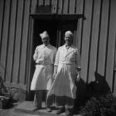 Nya Konditoriet. 
Sockerbagarna Ivan Svensson och Teoder (Tedde) Svensson, 1942.