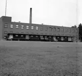 Skara. 
Mejeri under uppbyggnad 1951.