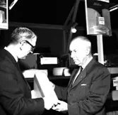 Skara. Mejeriförbundets smör och ostmässa 1962 i Teaterhuset.