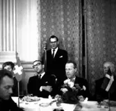 Skara. Mejeriförbundets smör och ostmässa 1962 i Teaterhuset.