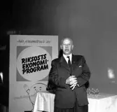 Skara. Mejeriförbundets smör och ostmässa 1962 i Teaterhuset.