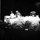 Skara. Mejeriförbundets smör och ostmässa 1962 i Teaterhuset.