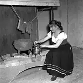 Skara. Teatergrupp Skaraamatörerna 1952.