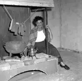 Skara. Teatergrupp Skaraamatörerna 1952.