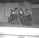 Skara. Teatergrupp Skaraamatörerna 1952.