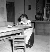 Skara. Teatergrupp Skaraamatörerna 1952.