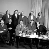 Skara. 
Obligationsklubben 1962. 
Stående fr.v: 
Stig Rehn, Bengt Melin, Harry Bolinder, 
Sven 