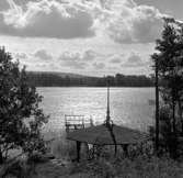 Flämslätts stiftsgård. 
Sommarbild 1955.