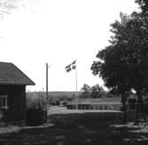 Flämslätts stiftsgård. 
Sommarbild 1955.