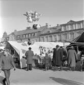 Marknad i Falköping 22/3 1963.