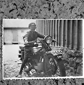 Motorcykel, foto 1931.