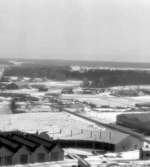 Skara. 
Panorama från CF:s silo 20/3 1968.