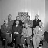 Skara Schacksällskap.
En bild från 1956.
