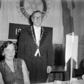 Rotary, Skara.
10-årsjubileum, 1957.