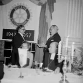 Rotary, Skara.
10-årsjubileum, 1957.