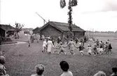 Skara.
Midsommarafton i Fornbyn 1951.