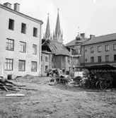 Zettervallska huset, Skara.
Rivning.