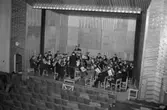Skara Orkesterförening 1950. Dirigent musikdirektör Åberg, Skövde.