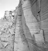 SKÅNSKA CEMENT AB:s STORA KALKSTENSBROTT MELLAN HÄLLEKIS OCH RÅBÄCK.