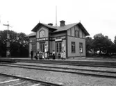 SALSTADS JÄRNVÄGSSTATION.