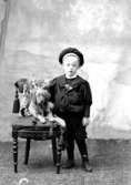 Ateljé. Pojke med liten hund på stol.


Fotograf: Ellen Kock? Axel Lundbäck m.fl.
Gullspångssamlingen.
Bilder från Gullspång med omnejd.