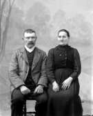 Ateljé.Par.Fotograf: Ellen Kock? Axel Lundbäck m.fl.Gullspångssamlingen.Bilder från Gullspång med omnejd.