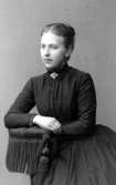 Ebba Carlén.

Charlotte Hermanson, f. 1852, drev fotoateljé på Torggatan 47 i Skara under åren 1885-1916. Filial i Lundsbrunn.