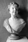 Byst. Självporträtt Agnes de Frumerie.