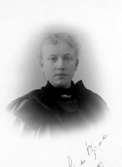 Emely Hellmer foto 1897, lärare född Brink, Skara.