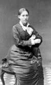 Esther Holmlin. Foto 1880.