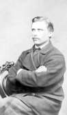 Teknolog Alfred Jonsson Borås, grosshandlare i Göteborg. Foto 1869.