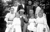 Direktör J. H. Kjellgren med familj.