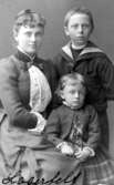 Lovisa Hedvig Augusta Lagerfelt, 
Israel Kristian Gustaf Lagerfelt och Gustaf Axel Emanuel Lagerfelt.