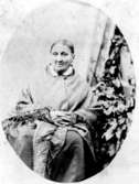 Grevinnan Ulrika Eleonora Lovisa Lind af Hageby född Stackelberg. foto 1860-talet.