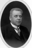 Bankdir. Rudolf Ahlenius Lidköping.