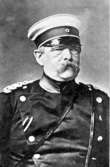 Otto von Bismarck (1815-1898).
Preussisk och tysk statsman, grundare av Tyska riket 1871. 
Bismarck blev 1865 greve, 1871 furste samt 1890 hertig av Lauenburg (en titel som han själv aldrig använde).
http://www.ne.se/jsp/search/article.jsp?i_art_id=129658