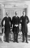 Tre-kungamötet i Malmö 1914, Hakon, Gustaf V och Christian X.