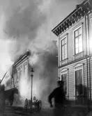 Lidköping. Hotell Sveas brand.