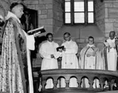 Husaby socken. 
Husaby kyrka. 

Skarastiftets 950-årsjubileum, 20/9 1964.